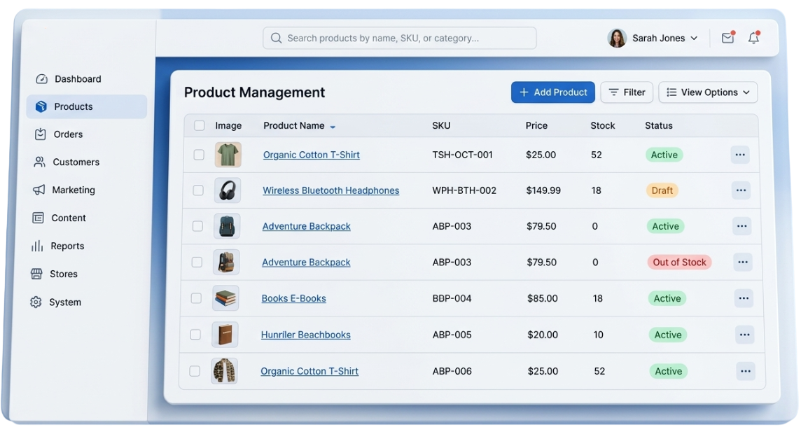 Magento Product Management