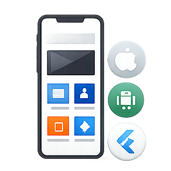 บริการพัฒนาแอปพลิเคชันมือถือ iOS และ Android