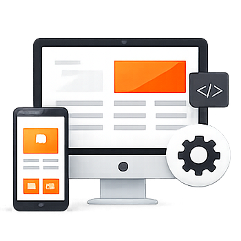 บริการออกแบบและพัฒนาเว็บไซต์ รองรับ Responsive Web Design